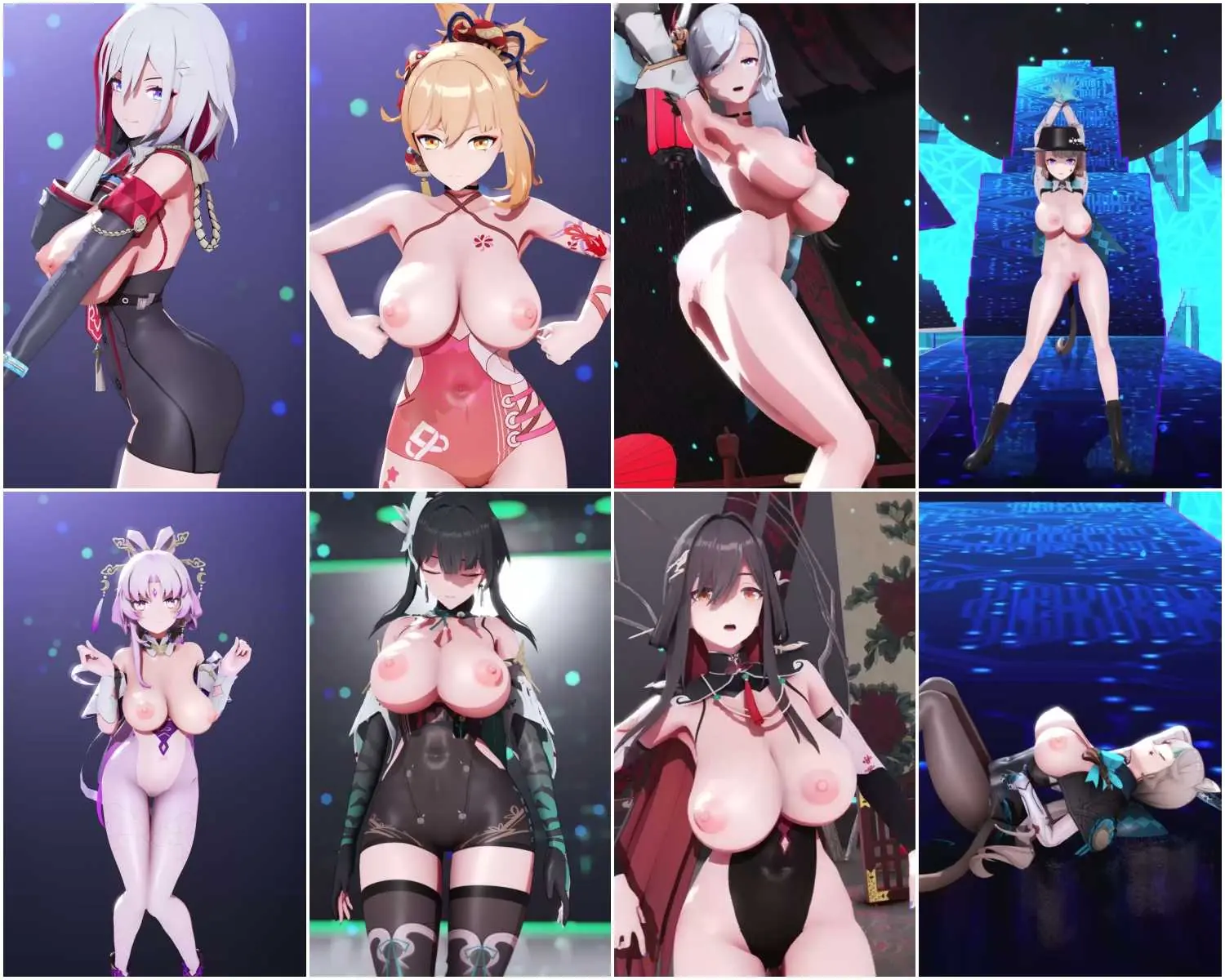 [萧神T-Dragon] 高质量R18MMD 精品合集4 [FM转BD] 〔更新至2025.6.2〕 /8V/ 1.3G (MMD)