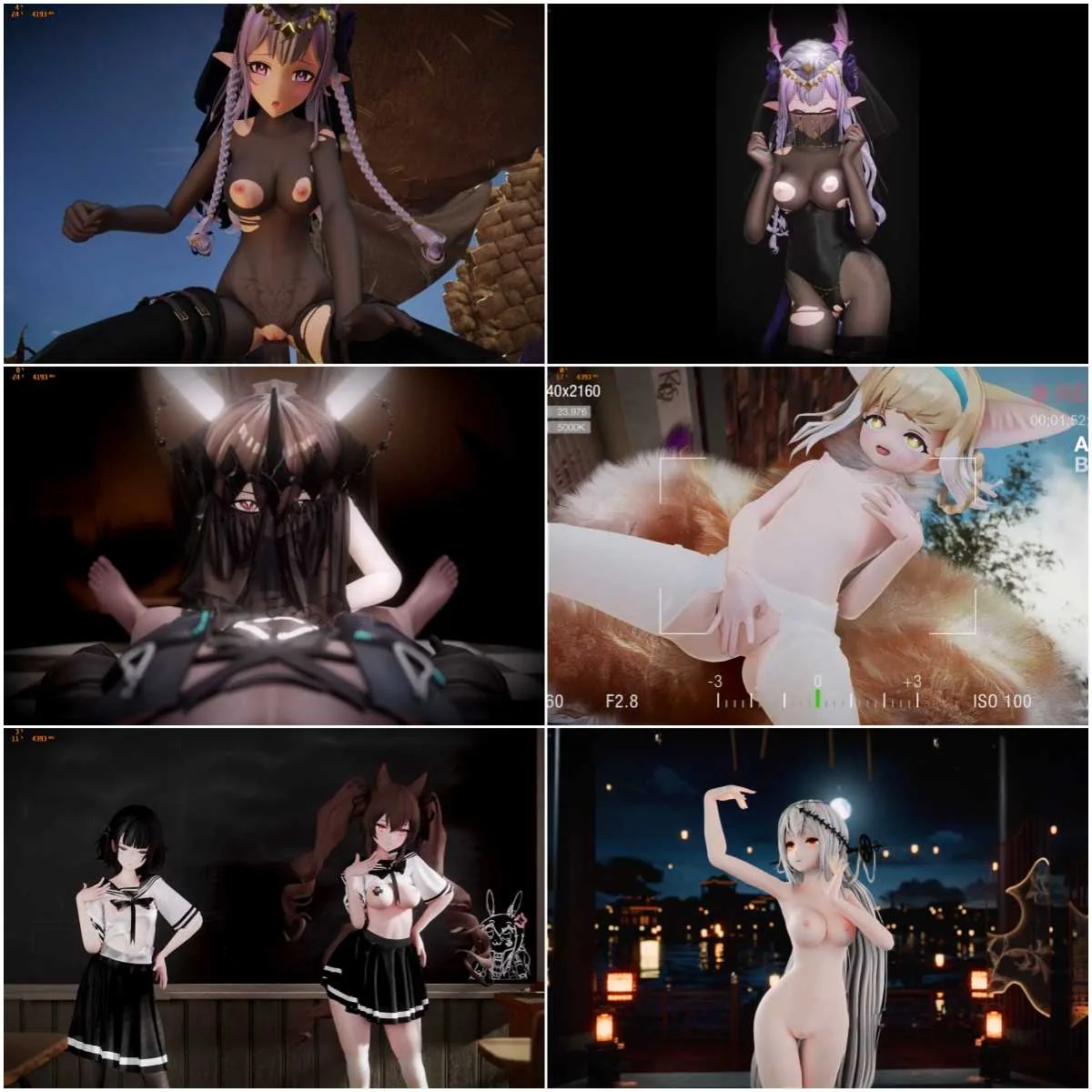 【MMD】精品合集5_高质量R18MMD_Rosmontisar_Knights【更新至2025.4.20】（1.5G/13V）[FM转BD]