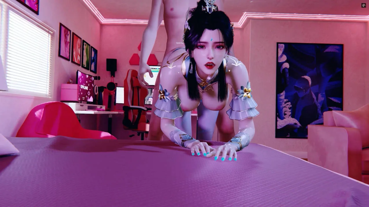 [VAM动画][VAM小梦] 中洲萧薰儿卧室25分钟2K [3.78G/FM微云]