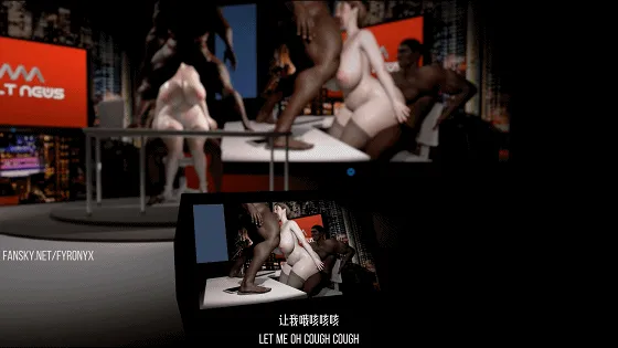 [3D/NTRVAM] Fyronyx 9月新作：淫语播报 丰满爆乳人妻每天的工作就是直播被黑色巨根爆肏中出 [中配/中字] [601M/FM/WY]