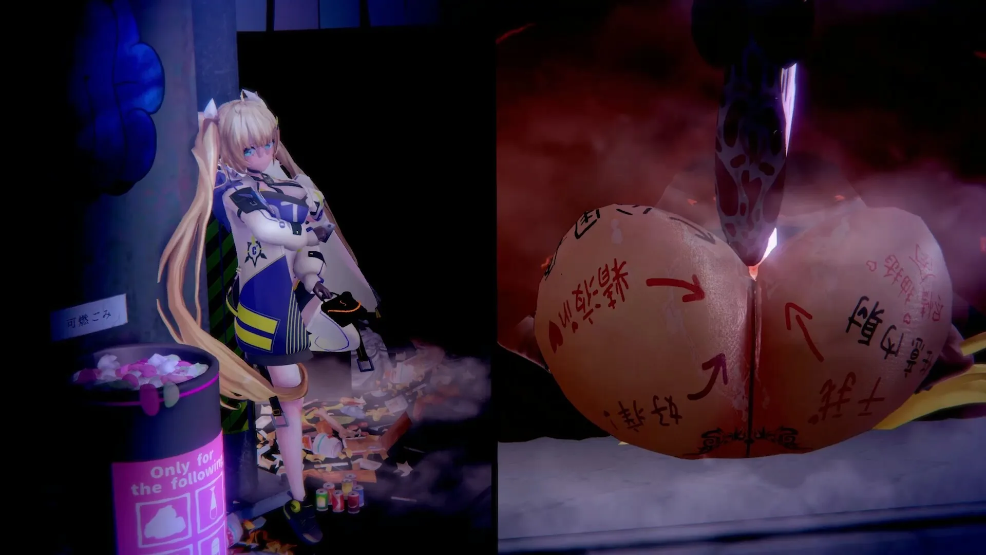 【MMD/qqmsnfx1/纯啪】虚拟主播 厕所RBQ东雪莲+援交/催眠小肉包【554m/1080p/飞猫百度】