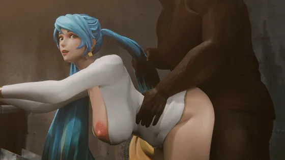 Nythra3D 6月新作 [3D/无修/CV] 娑娜+艾希+黑百合+萨勒芬妮 性感御姐黑色巨根激情爆肏 [1G/FM/WY]
