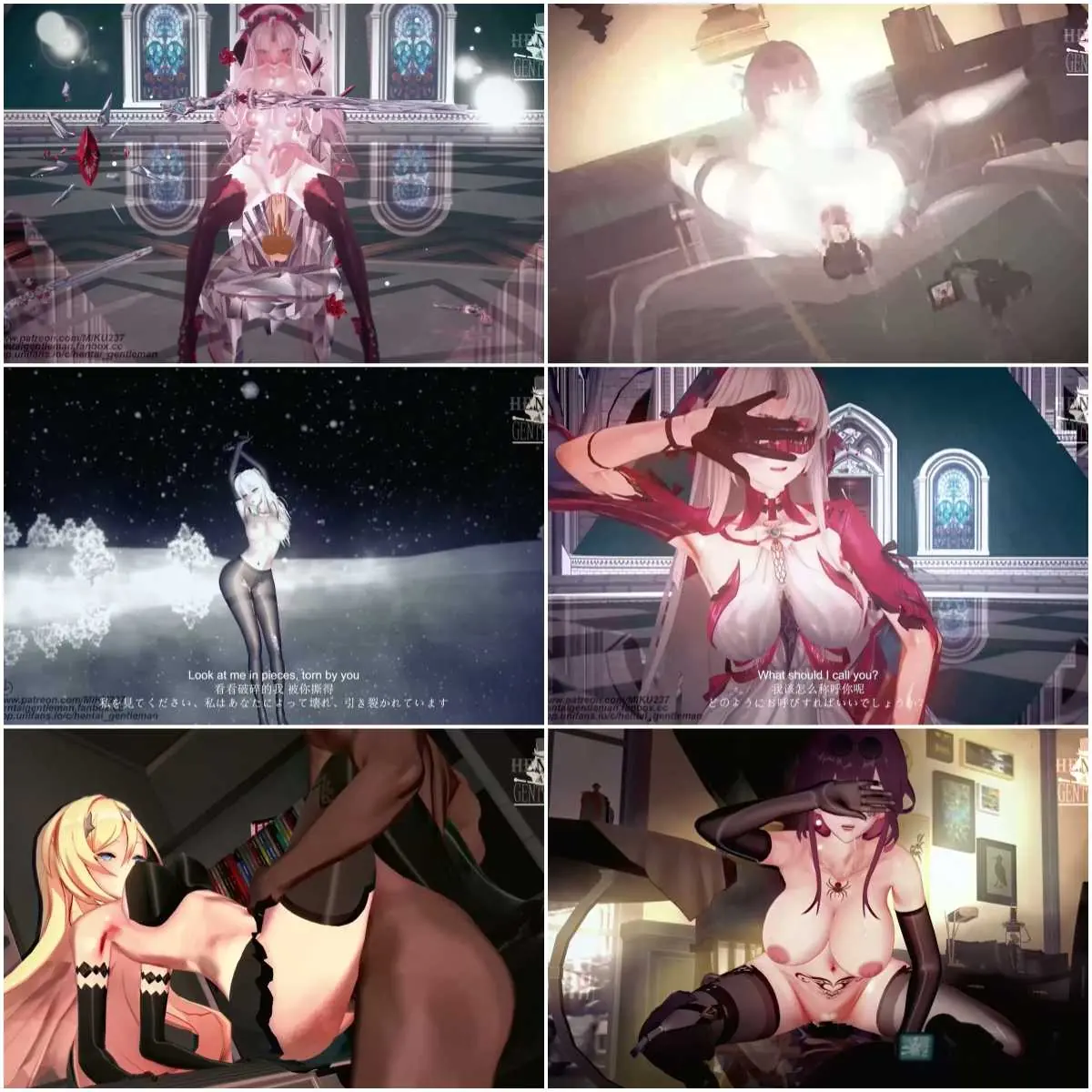 【MMD】高质量R18MMD_HentaiGentleman【更新至2025.6.7】精品合集3〔1.3G〕[6V]（中英日三语）【FM转BD】