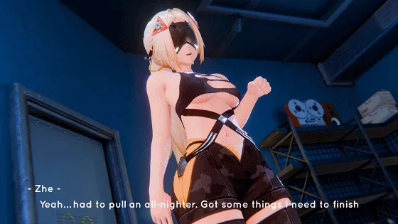 [扳机的耐久训练/3D无修/CV] ToonE 5月新作 Trigger Training After Dark 性感御姐女上位骑乘榨精（1.8G/FM/W）