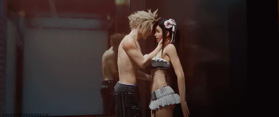 Aries’ Possession 8月新作：Tifa & Cloud 蒂法 性感女神后入抱肏中出 [3D/无修/CV] [472M/FM/WY]