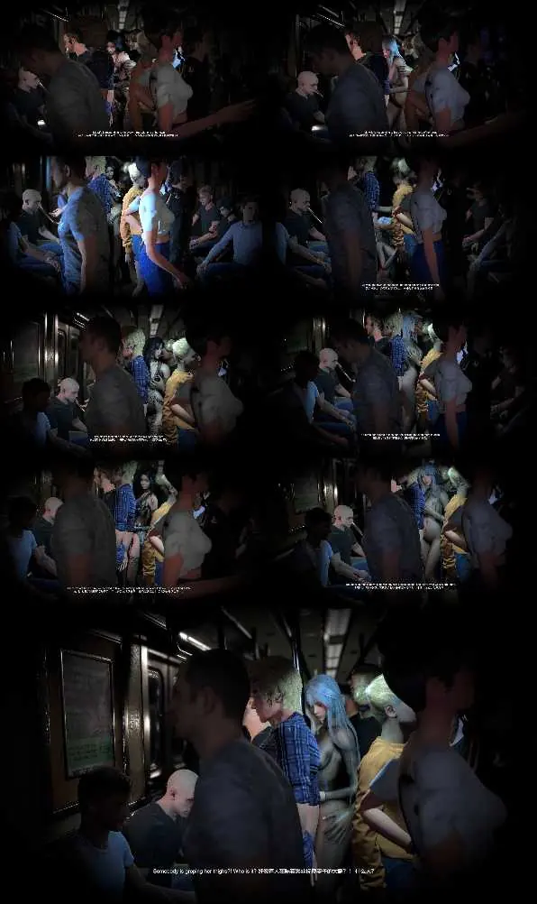 Borij_极品御姐电车遭遇咸猪手1+2【3D动画】(502mb-10.31分钟) /飞猫+百度/