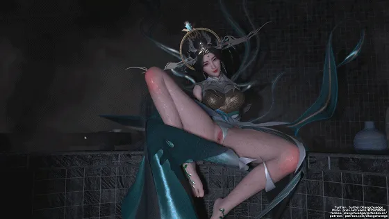 [3D/动态/VAM] 温泉短篇 性感长腿女神激情爆肏中出：Xiang chu edge 181-柳神无敌道 [741M/FM/WY]