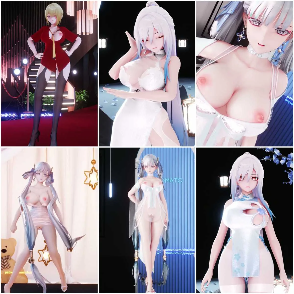 【更新至2025.4.21】精品合集8_高质量R18MMD_水水.. [1.7G/10V] /FM转BD/ 〔MMD〕