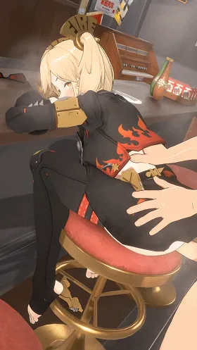 [3D/无修/动态] LazyProcrast 7月新作：柏妮思+妮可+希诺宁+阿蕾奇诺 性感御姐骑乘后入爆肏 [587M/FM/WY]