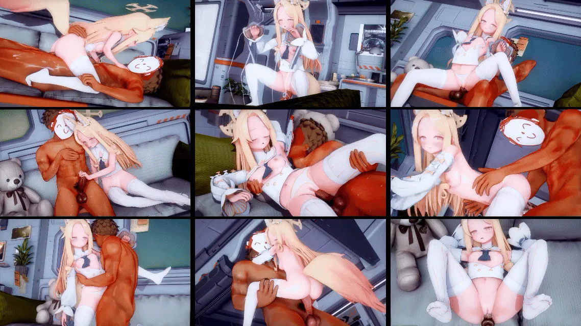 【飞猫+微云/215mb-9.26分钟】dlaldn：碧蓝档案之百合园圣娅sex〔3D同人动画〕