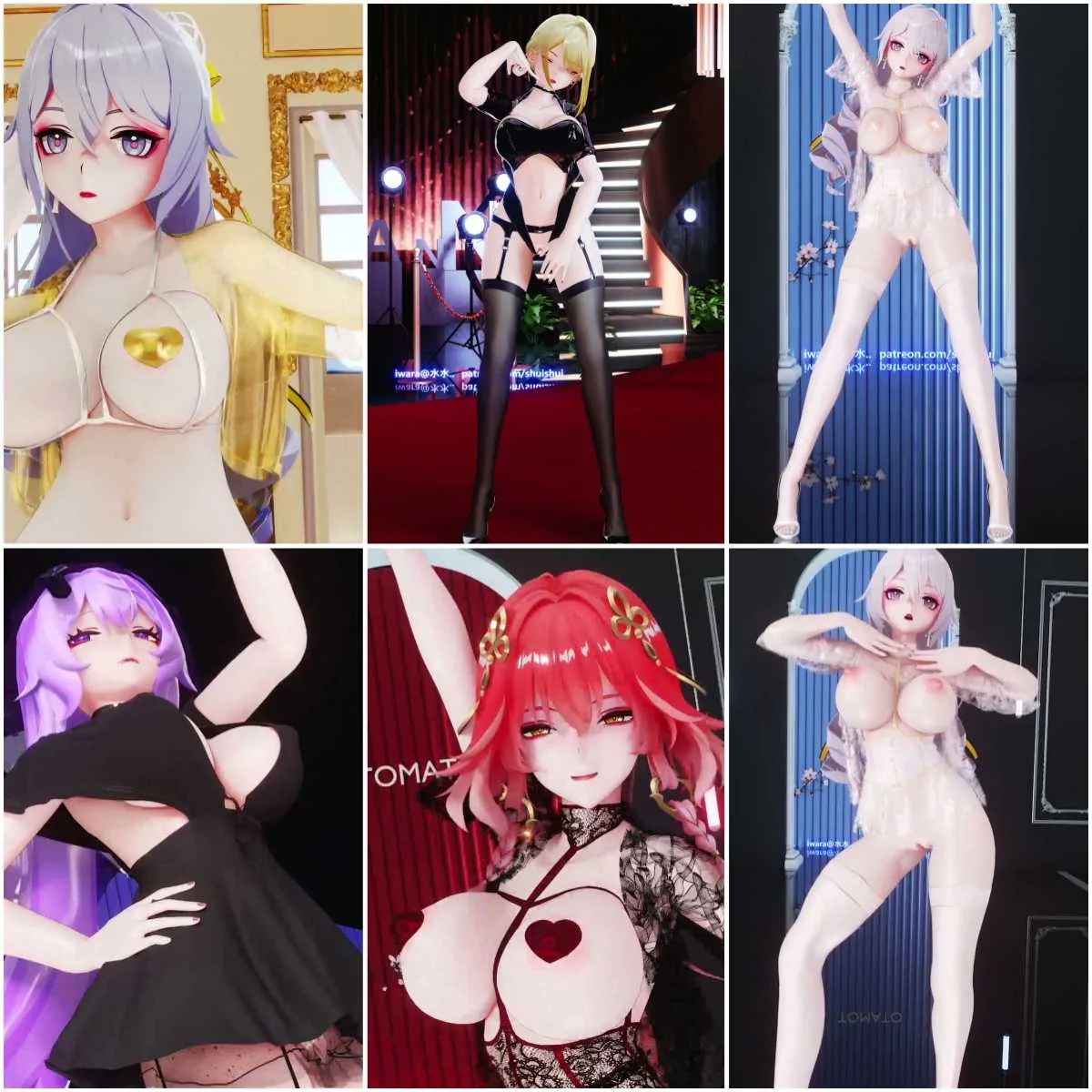 【水水..】高质量R18MMD合集7〔FM转BD〕[更新至2025.4.21]【1.7G/8V】[MMD]