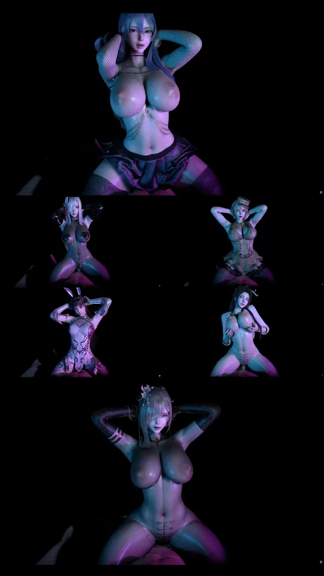 Borij-国漫混剪骚女骑舞【3D同人动画】[140mb-3分钟]（飞猫+百度）