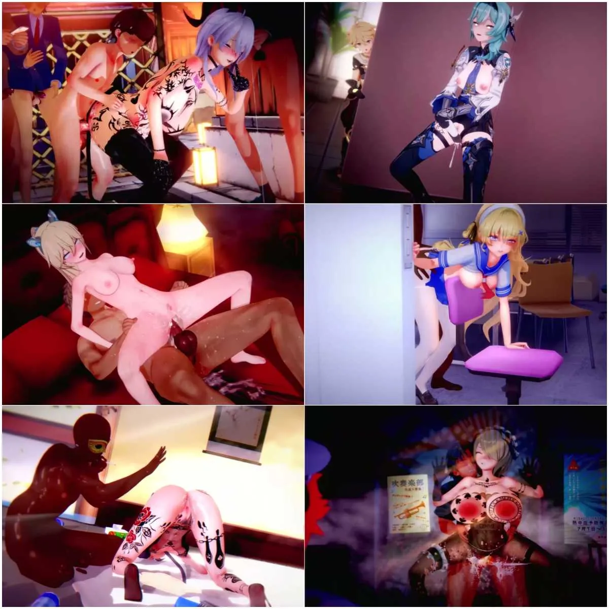 [中文] 达ling丶精品合集3_超高质量R18MMD（含NTR 隐姦 乱交 媚黑）[更新至2025.6.5]【1.5G/6V】〔FM转BD〕 / MMD / 【MMD】