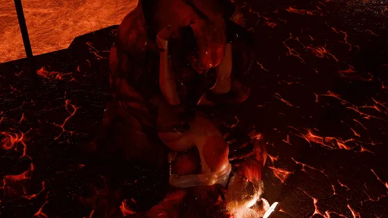 [3D/无修/CV] Mangoman 8-9月新作：性感丰满御姐陷入怪物部落凌辱轮奸地狱 [7G/FM/WY]