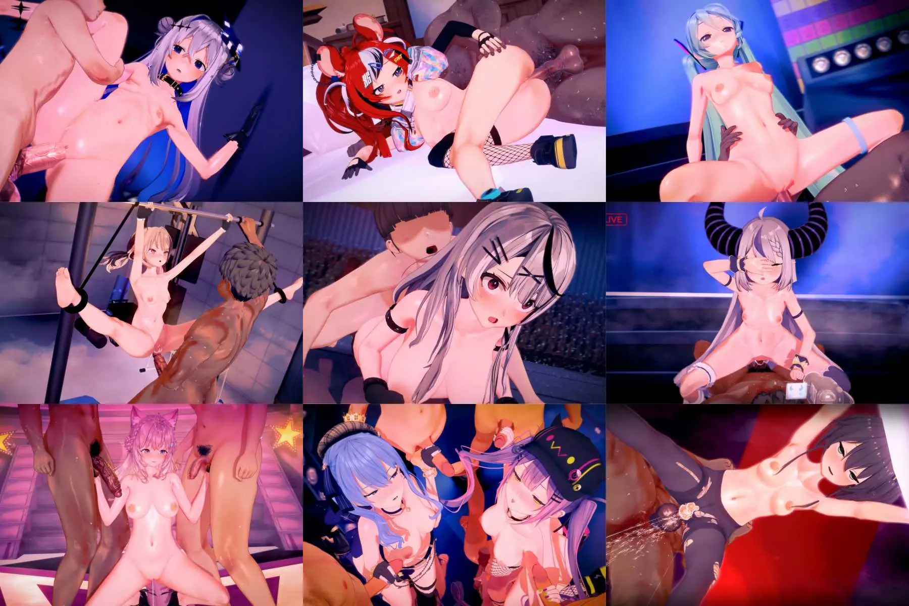 【3.8G/9V】超高质量R18MMD_全NTR_あけあけ_舞啪 {FM转BD} 〔精品合集〕（更新至2025.7.17）[MMD]