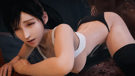 QOC 8月新作/3D·无修·CV/朱诺+蒂法/性感女神蜜臀水蛇腰狗爬式后入中出 〔418M〕 [FM/WY]
