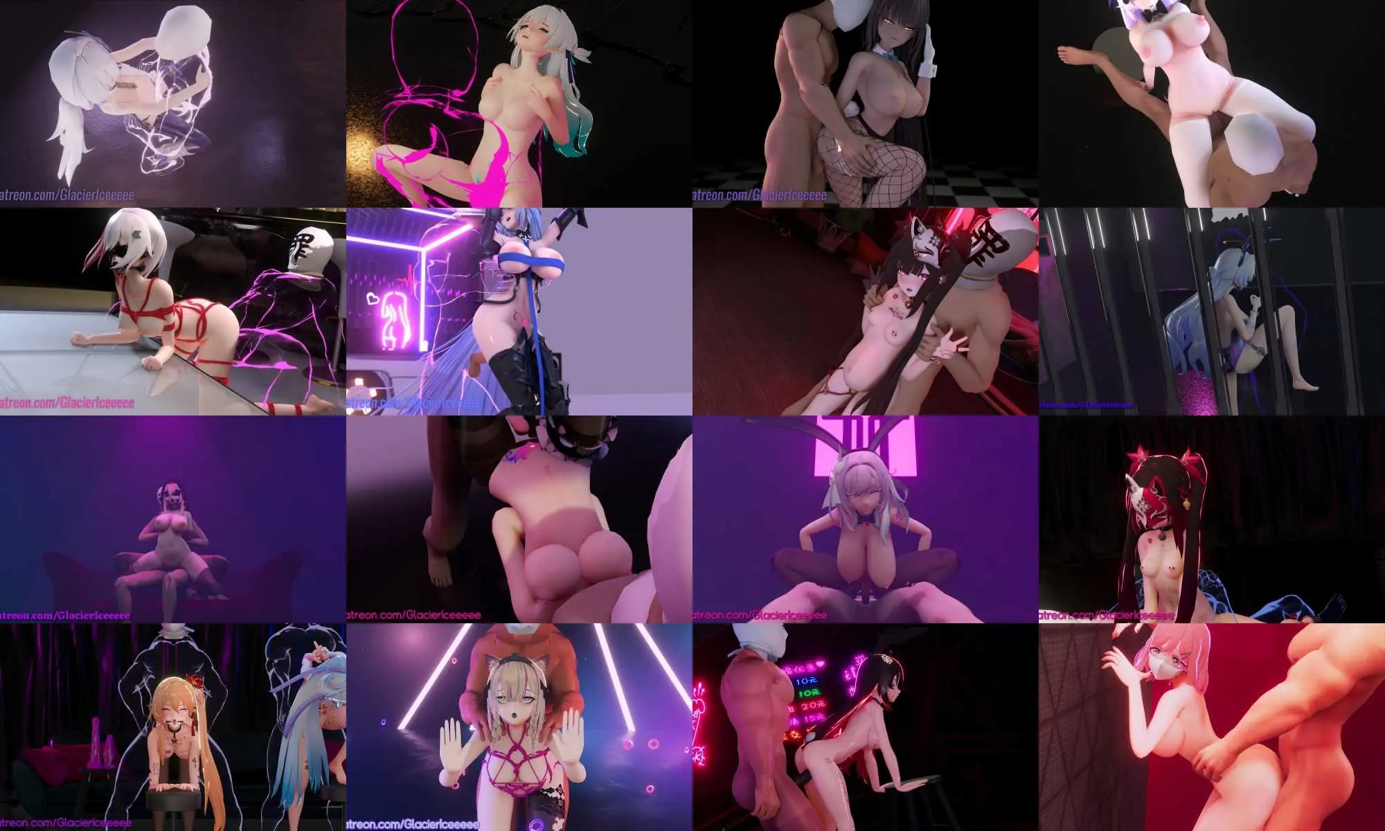 【MMD】IcEeeee_舞啪_超高质量R18MMD_精品合集2【更新至2025.8.4】{3.4G/22V}〔FM转BD〕