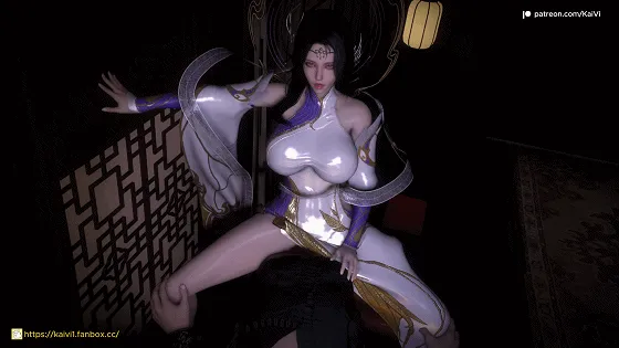 [3D/NTR/VAM] Kai Vi 3月新作：斗破苍穹-玄衣 性感美熟女激情爆肏 [3.3G/FM/WY]