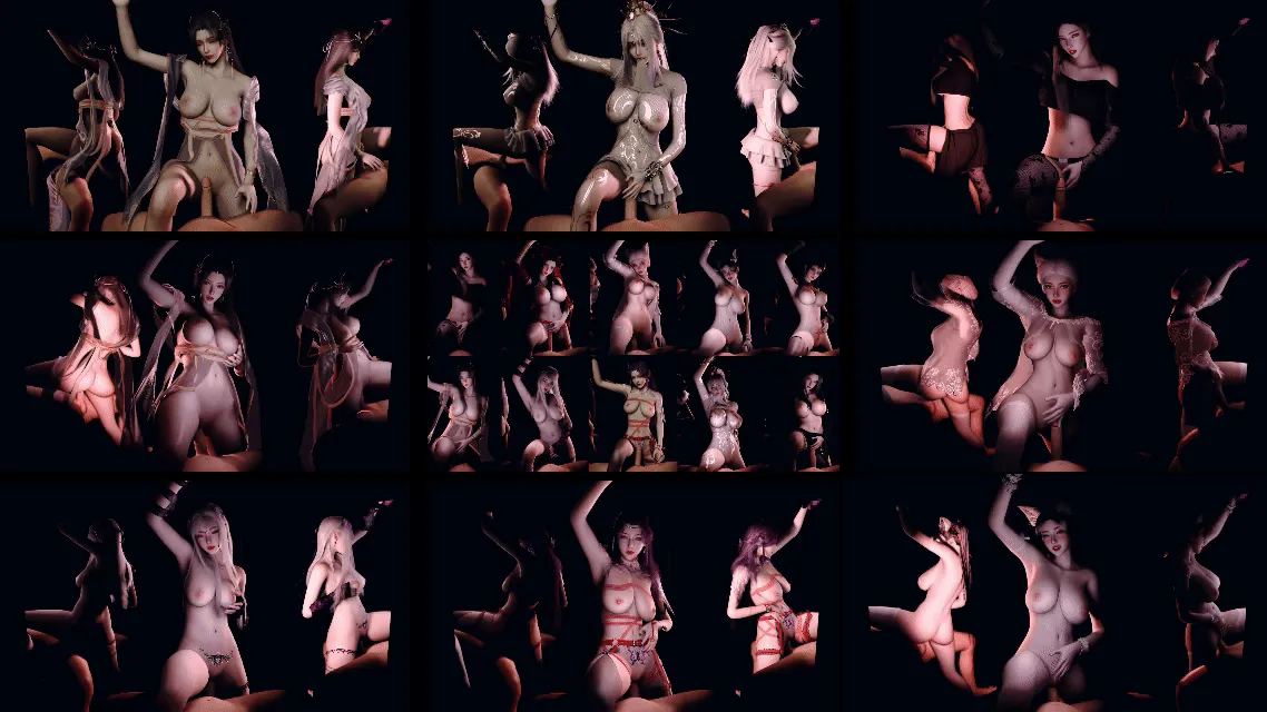 【3D同人动画】TAE:动漫联动-骑乘混剪第二弹【229mb-3分钟】飞猫+微云