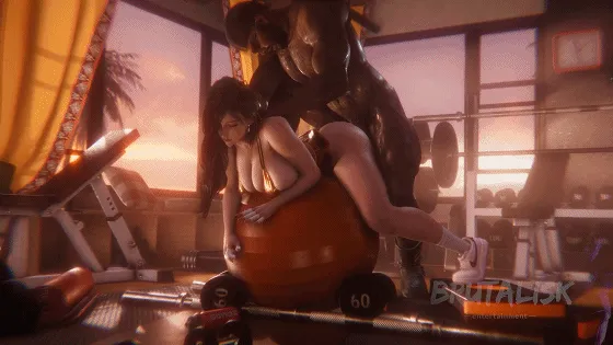 [3D/NTR/CV] 性感女神姐妹花黑色巨根激情双飞：蒂法+爱丽丝+纲手+雏田 Brutalisk Entertainment 3月新作 [7.6G/FM/W]