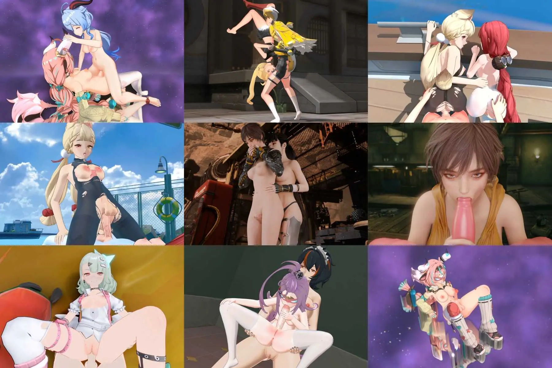 【高质量R18MMD】Fufuu_futa [FM转BD] / 更新至2025.10.27 / 精品合集 〔1.2G·11V〕 【MMD】