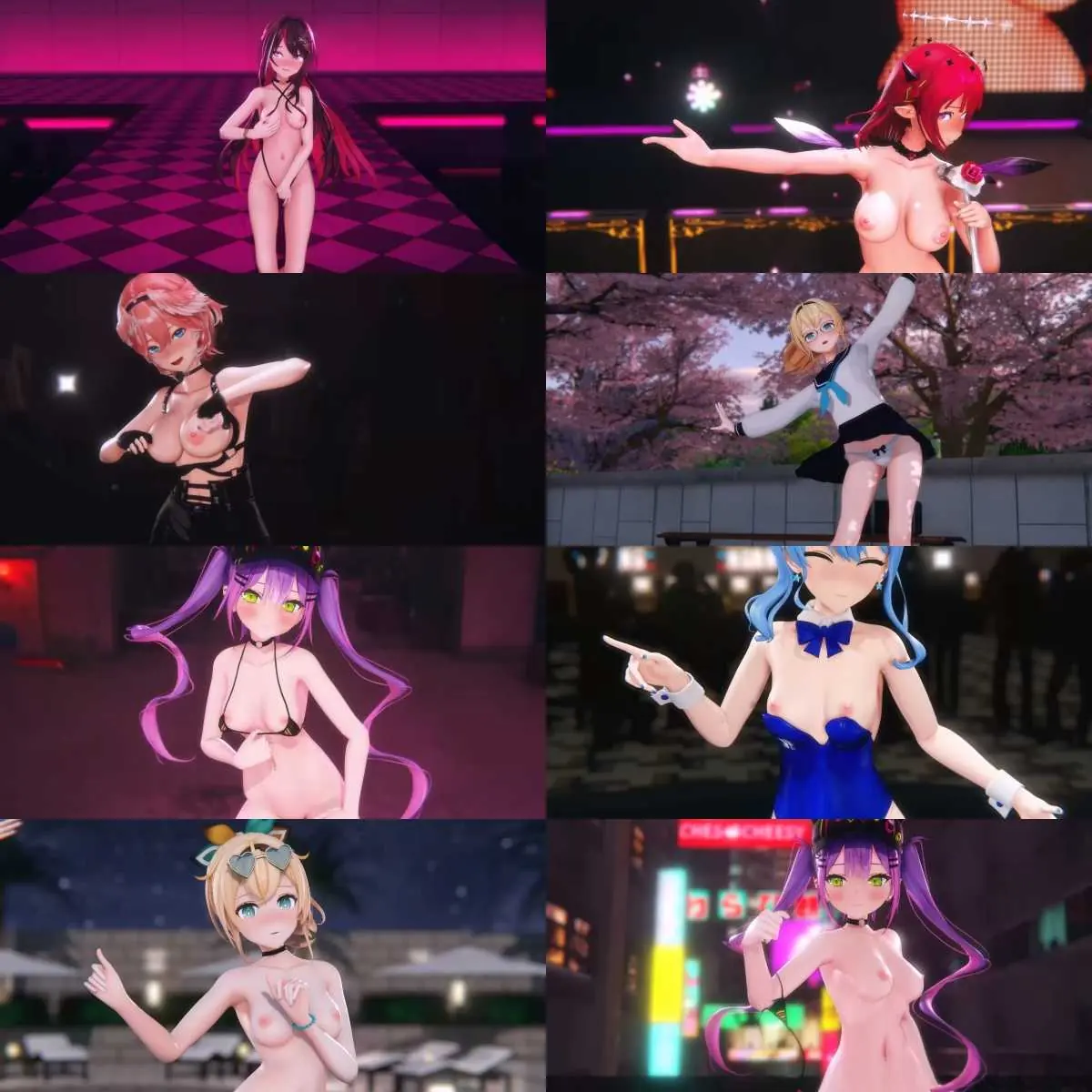 【精品合集2_超高质量R18MMD_Kiido_丝滑舞脱】〔MMD〕[更新至2025.6.30] /1.7G/8V/ [FM转BD]