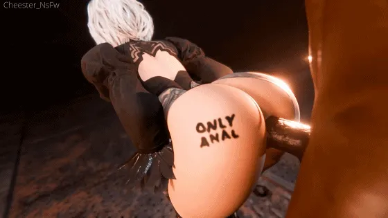 [976M/FM/WY/3D/无修/CV] Cheester_NsFw 9-11月新作：卡特琳娜+阿狸+2B+灵蝶+阿卡丽 性感女神黑色巨根爆肏中出