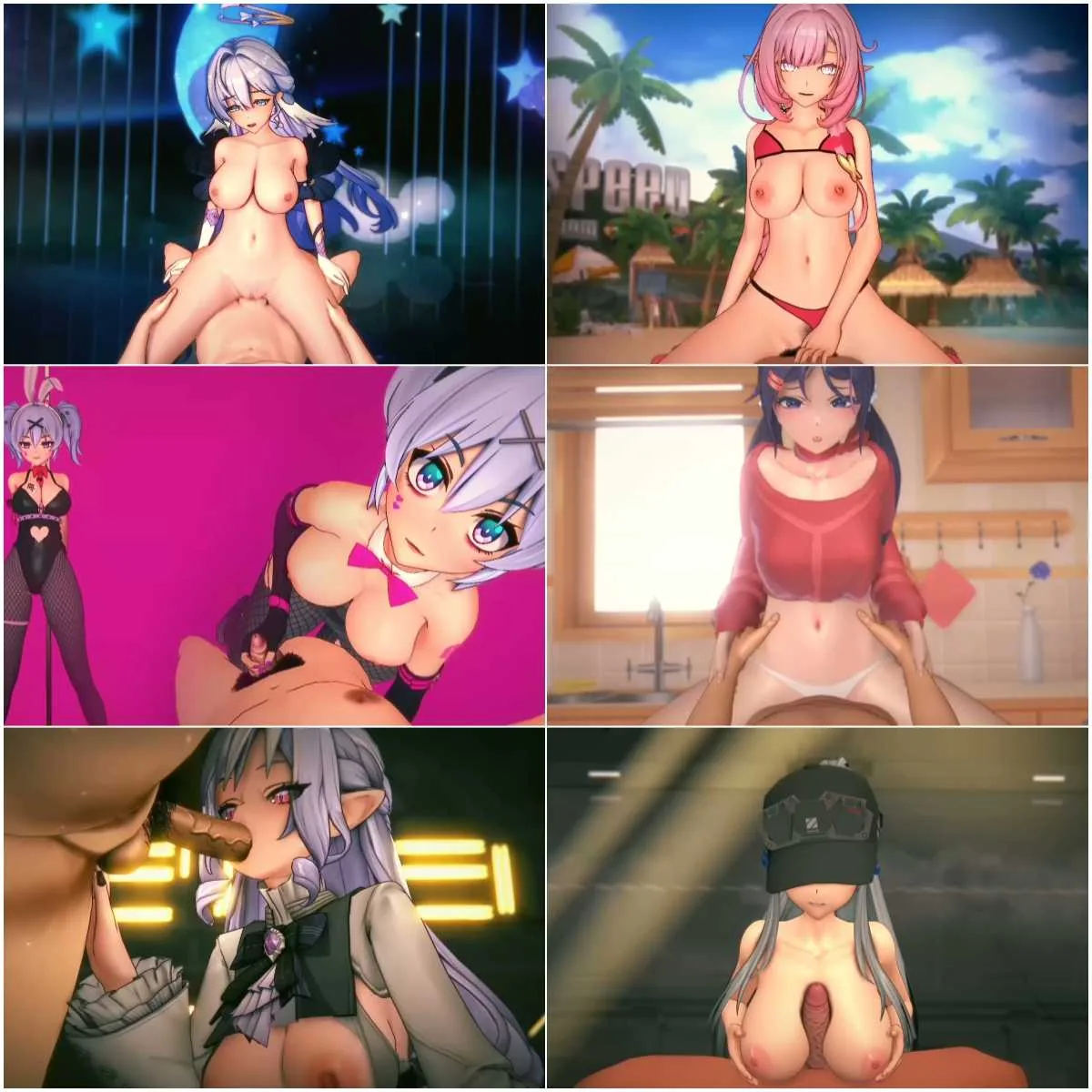 高质量R18MMD[Redgectx]精品合集2/更新至2025.5.21/FM转BD/1.3G/6V【MMD】