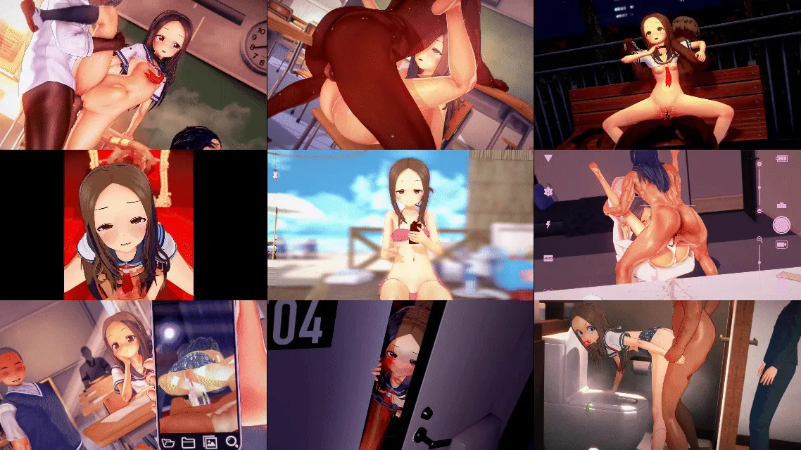 高木的另一面-heheheha【3D同人动画】（擅长捉弄的高木同学）[437mb-9.14分钟]/飞猫+微云