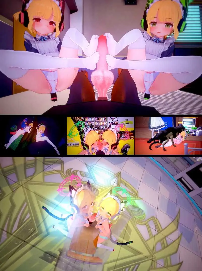 【3D同人动画】abnerd-碧蓝档案-桃井和才羽绿的獸姦 [86.2mb-3.41分钟] [飞猫+百度]