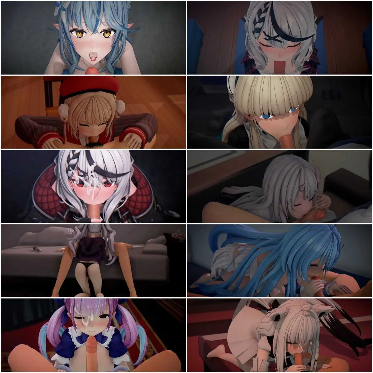 〔MMD〕【ChunAsa】精品合集3 更新至2025.4.11 超高质量R18MMD [1.6G/12V] /FM转BD/