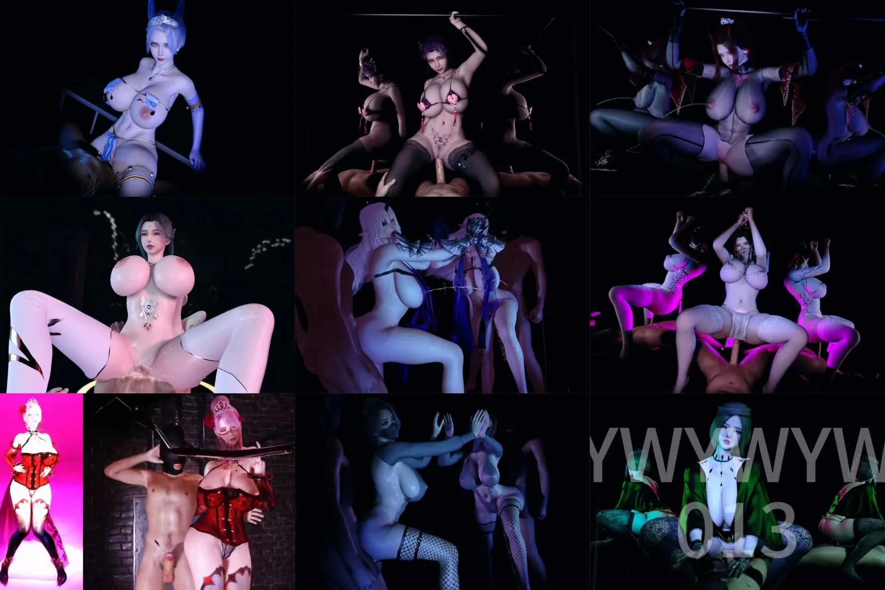 【VAM】更新至2025.10.19/精品合集2_超高质量R18同人3D系列_YWYWYW013_纯啪〔3.2G/15V〕〔FM转BD〕