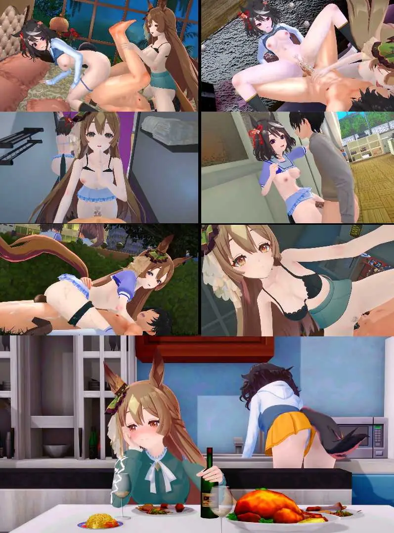 【3D同人动画】托雷纳-赛马娘-小北+光钻〔235mb-5.16分钟〕（飞猫+百度）